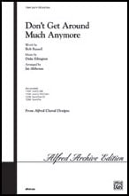 Don't Get Around Much Anymore SATB choral sheet music cover Thumbnail